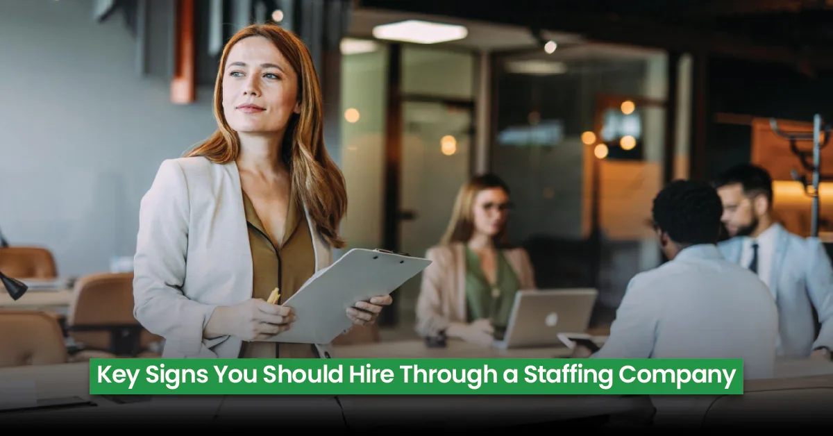 staffing company